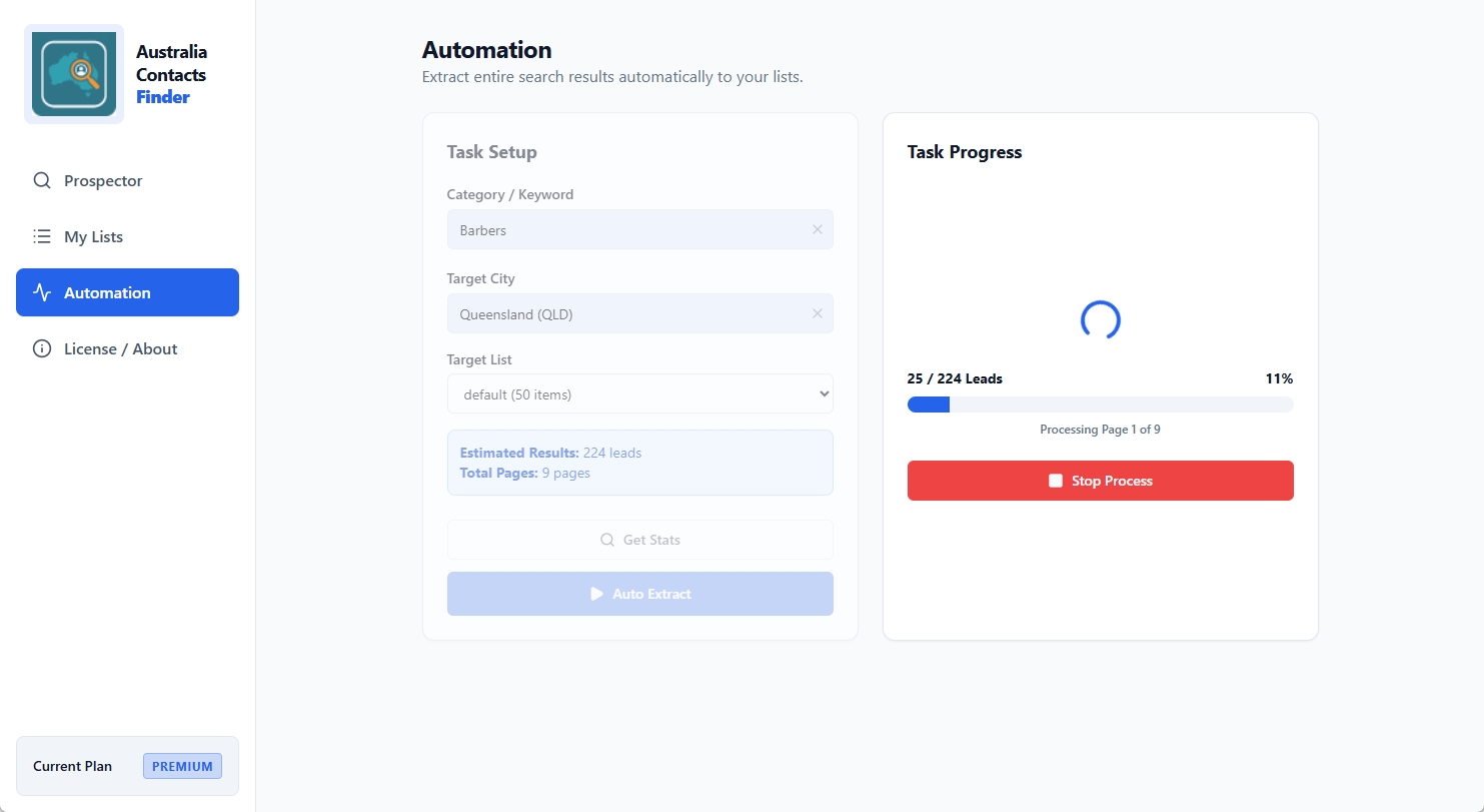 Automated Page Extraction