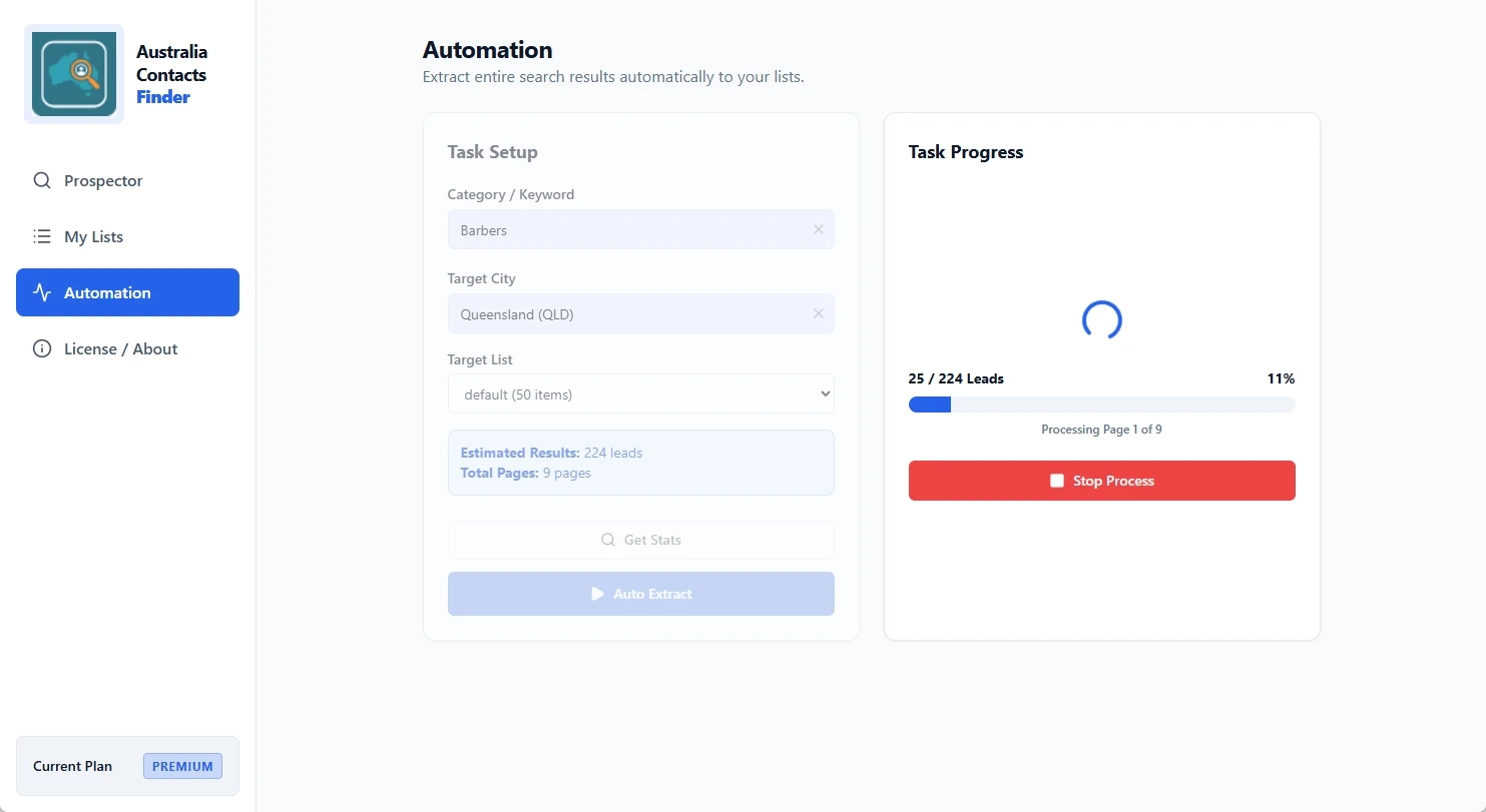 Automated Page Extraction