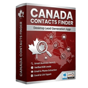 Canada Lead Extractor Software Box