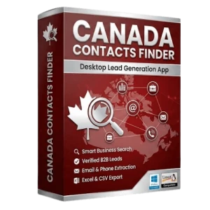Canada Lead Extractor Software Box