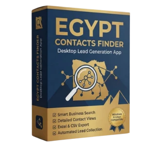 Egypt Lead Extractor Software Box