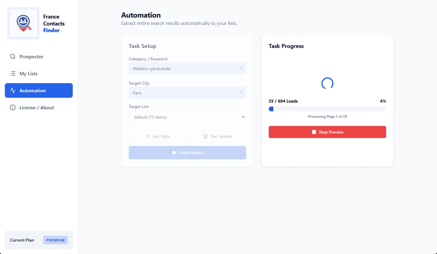 Automated Page Extraction