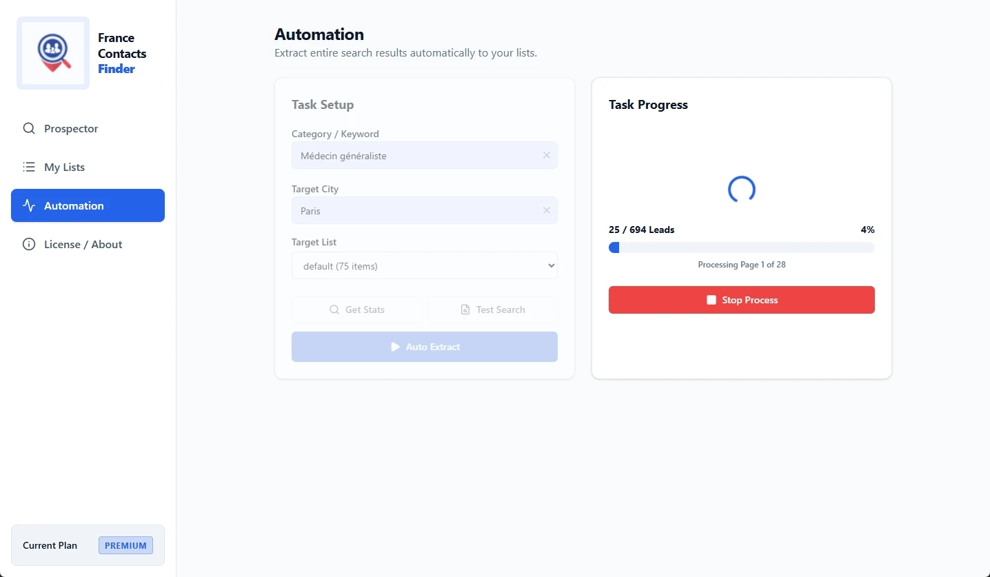 Automated Page Extraction