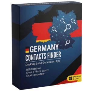 Germany Lead Extractor Software Box