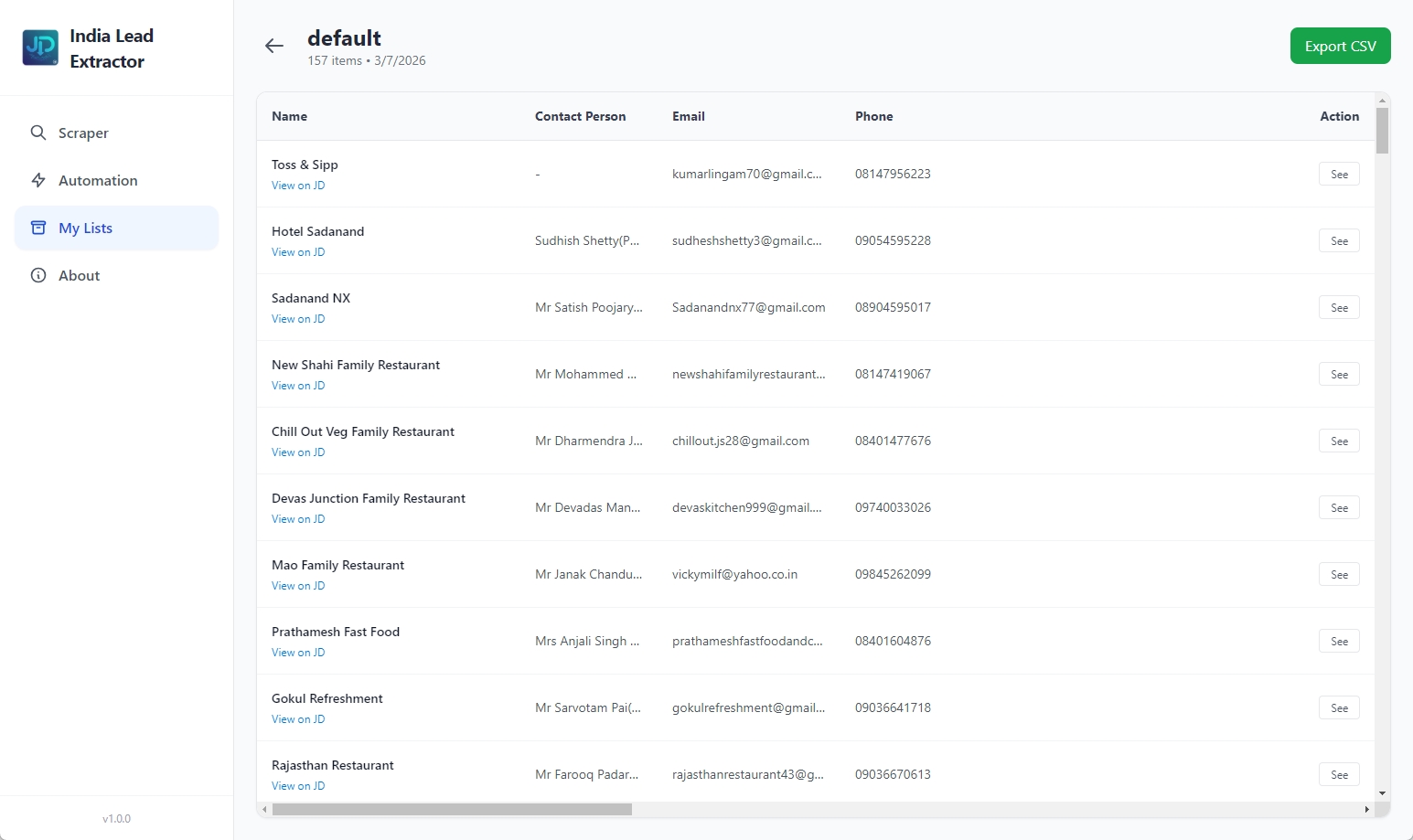 Automated Page Extraction