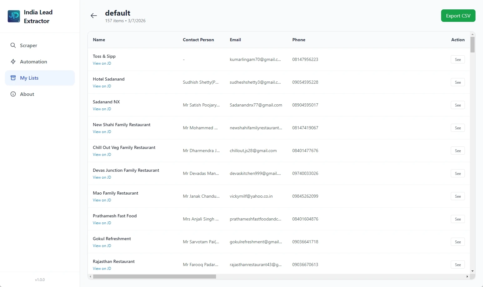Automated Page Extraction