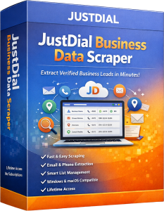 India Lead Extractor Software Box