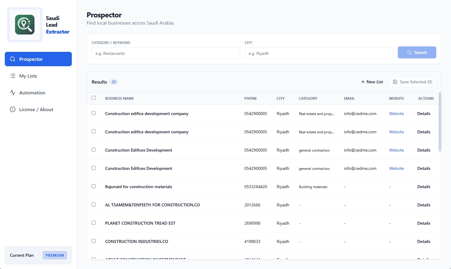Smart Search Dashboard