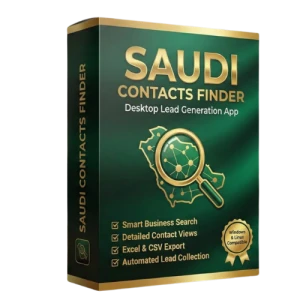 Saudi Lead Extractor Software Box