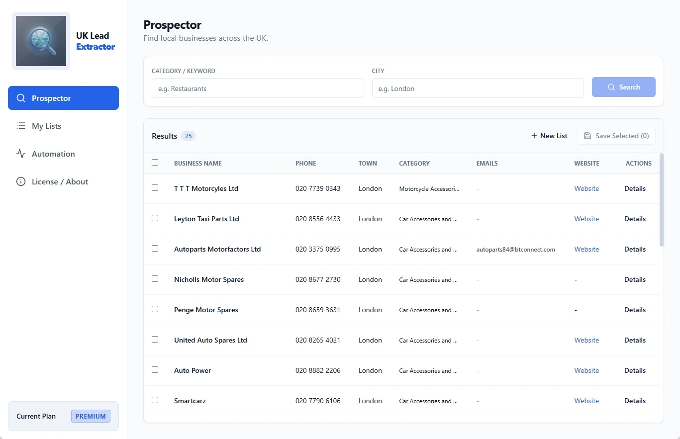 Smart Search Dashboard
