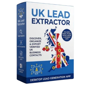 UK Lead Extractor Software Box