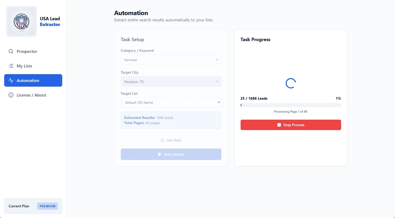 Automated Page Extraction